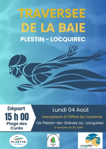 Traversée de la baie entre Plestin et Locquirec 